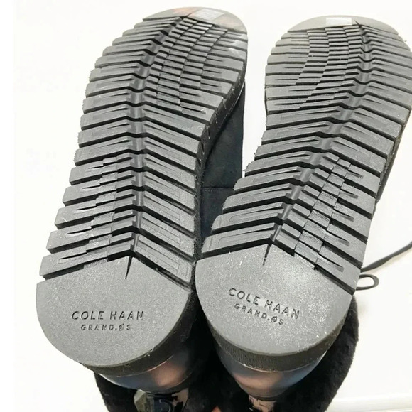 NWT Cole Haan Zerogrand Explore Shearling Waterproof Upstate Hiker Boot size 9.5 - Picture 11 of 13